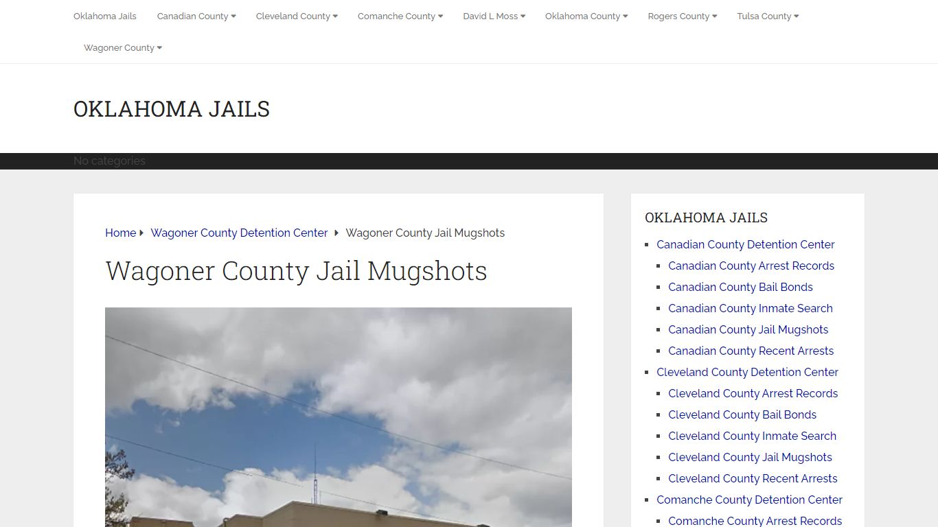 Wagoner County Jail Mugshots - Oklahoma Jails